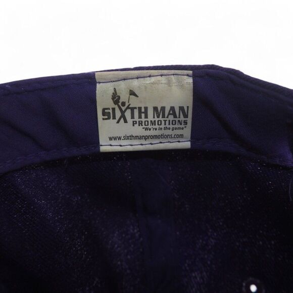 Sixth Man Promotions Vintage Arizona Diamondback Snapback Hat Purple / Black OS - Picture 7 of 8
